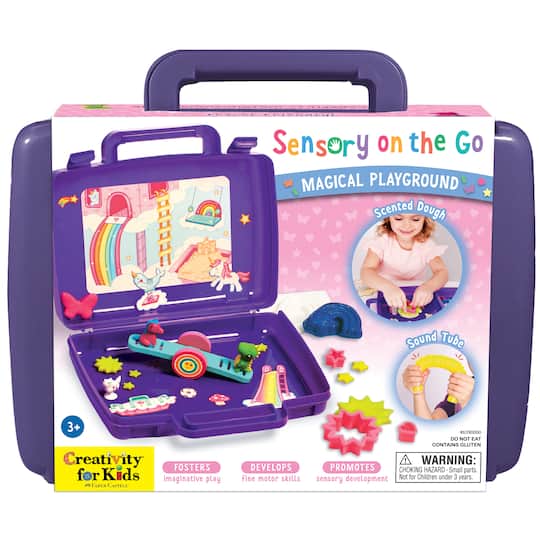 6 Pack: Creativity for Kids&#xAE; Sensory on the Go Magical Playground Play Kit